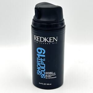 REDKEN Short Sculpt 19 Touchable Texturizing Gel 3.4oz, DISCONTINUED